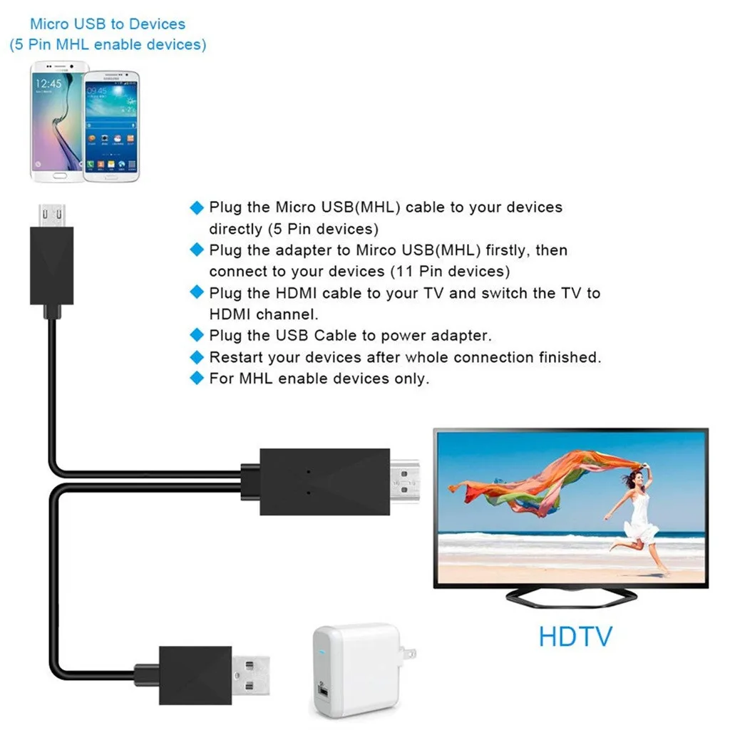 Кабель адаптер MODAO 2019 USB C Micro Для HDMI 4K HDTV TV цифровой AV кабель для передачи данных