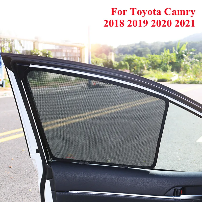 Car Sun Shade Uv Protection Side Window Sunshade For Toyota