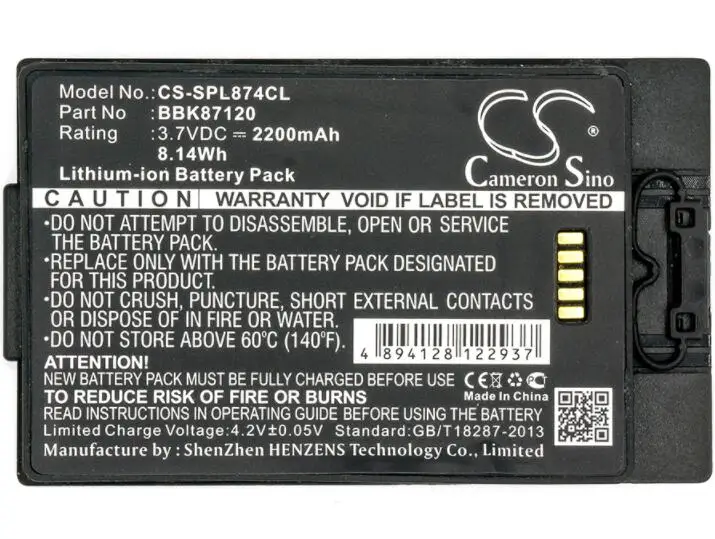 Cameron sino 2200mah аккумулятор для SPECTRALINK 8742 PIVOT S8742 BBK87120 аккумуляторная батарея для телефона
