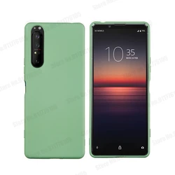 Liquid Silicone Full Protective Shockproof Case - Soft Gel Rubber Matte Cover - Xperia ACE III (Green)