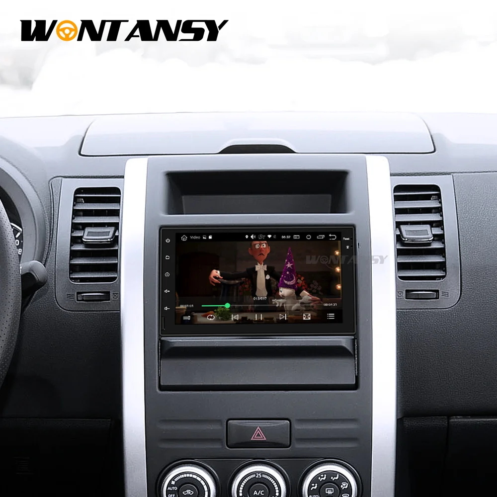 Gps 7 дюймов умное радио видео WIFI мультимедийный проигрыватель Универсальный автомобильный dvd для Nissan hyundai Toyota PX6 android 9,0