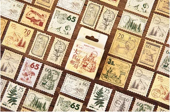 

Natural place diy decorative sticker(1pack=45pieces)