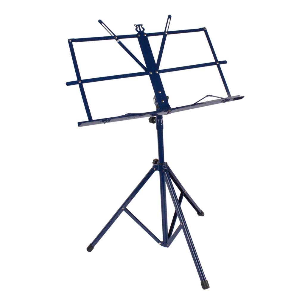 

Metal Adjustable Music Sheet Stand Holder Folding Foldable for Stage Performing Music