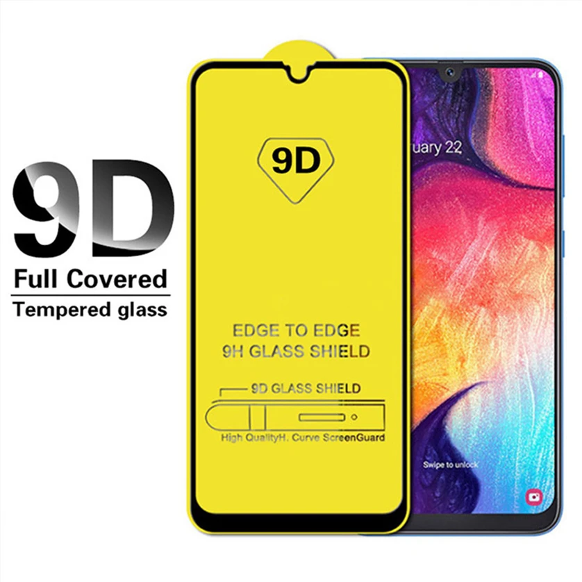 9D Full Glue Tempered Glass 3D Curved Edge Full Cover Screen