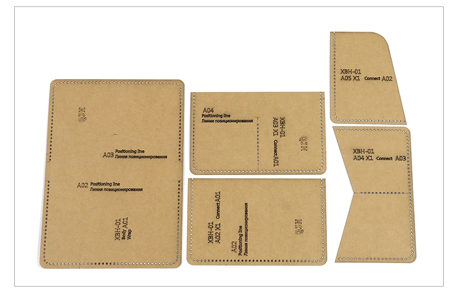 DIY Kraft Paper Template, Passaporte Titular, Double