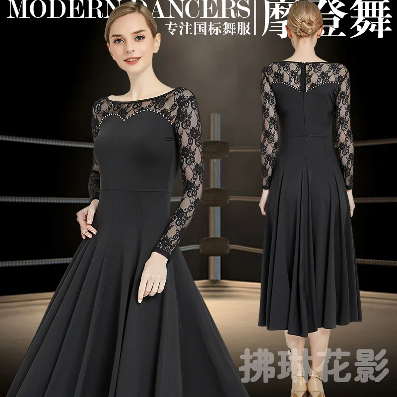 

New ballroom dance competition dress dance ballroom waltz dresses standard dance dress women ballroom dress Y063