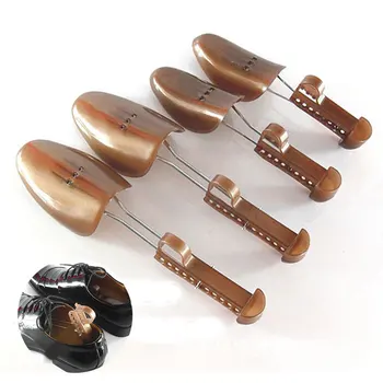 

1 Pair Hot Men Shoes Tree Keepers Support Stretcher Plastic Solid Adjustable Shoe Shapers Expander Extender
