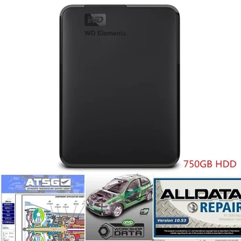 

Automatic installation Alldata auto Repair Software all data v10.53 atsg Vivid workshop tech support for cars and trucks USB 3.0