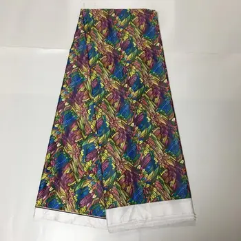 

Fashion women chiffon lace fabric hot sale african brocade fabric soft nigerian silk fabric for dress 5yards/lot