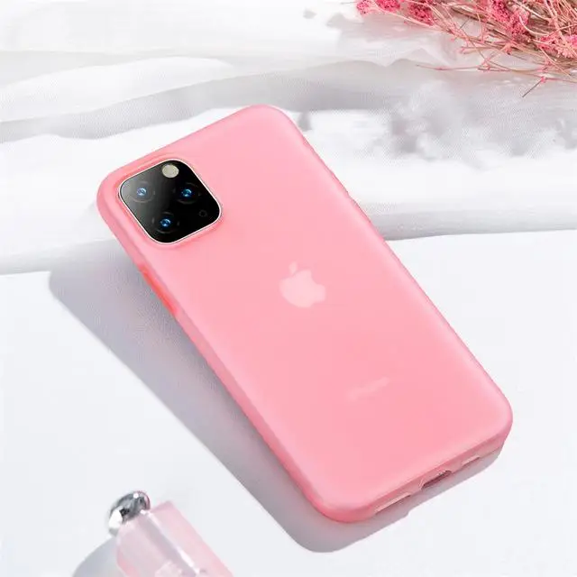 Baseus жидкий силиконовый чехол для телефона iPhone 11 Pro Max, силиконовый чехол для iPhone 11 Pro, чехол для телефона - Цвет: Pink