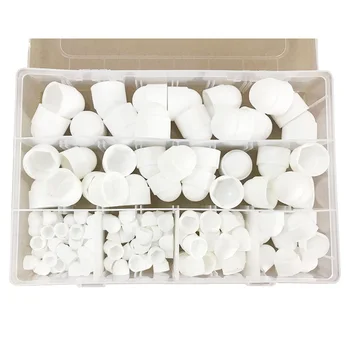 

145pcs With Box Exposed Hex Bolt Screw Assorted Size Against Weather Durable Combined Portable Dome Nut Cover Caps Accessories