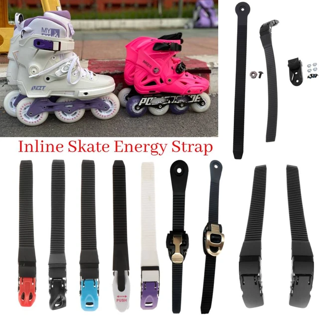 Replacement PP Inline Skate Energy Strap Tight Tie Durable Roller Skate  Shoes Strap Roller Outdoor Skating