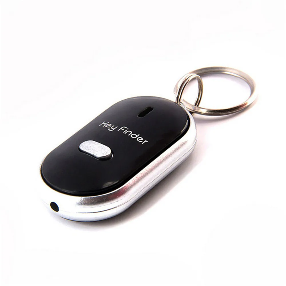 Wireless Anti-Theft Ellipse Plastic Key Search Whistle Finder Keychain For Women Men Anti-Lost Device Keyrings Electronic | Украшения и