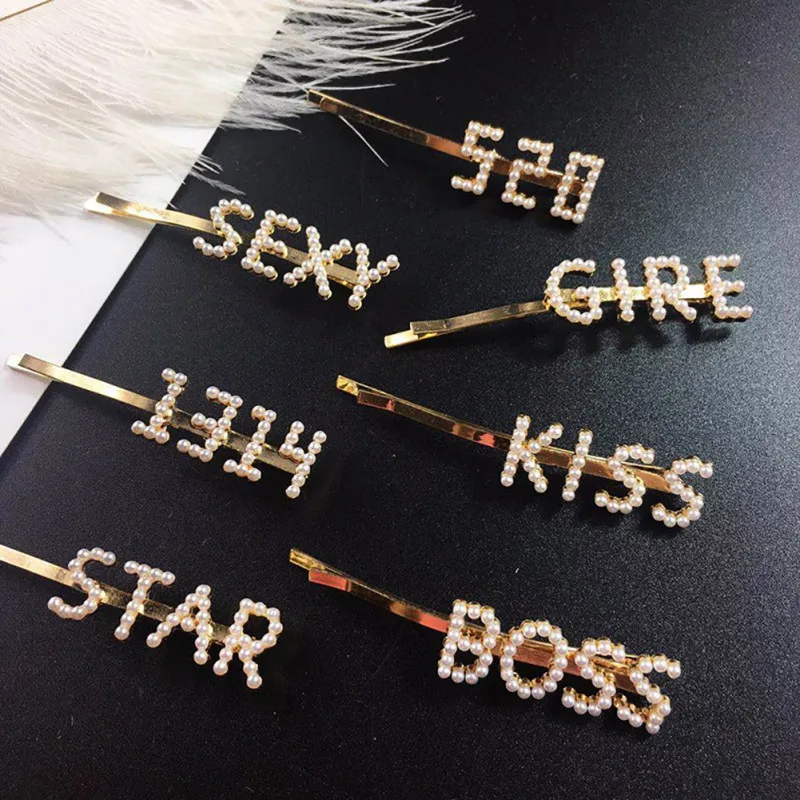Cute Kids Girl Hair Clip Girls Hair Clips Cute Pearl Hair Pin Children Hairpin Princess Hair Accessorie Girl Plaid Pig Hair Pins