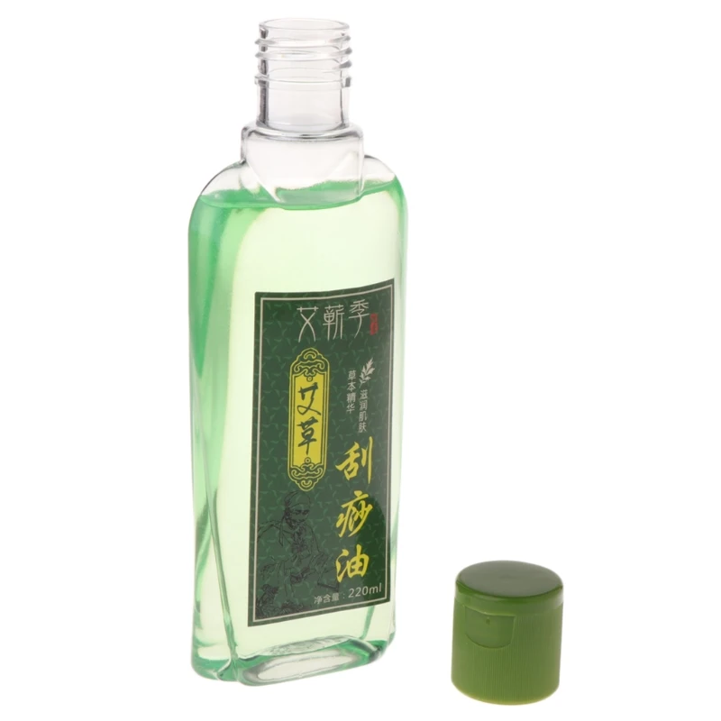 220 мл Argy полынь эфирное масло Китайский травяной спа-массаж тела скребковая терапия