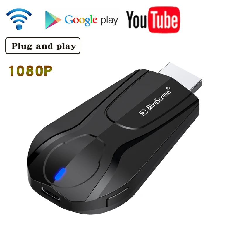 HDMI 1080p 2 4G беспроводной экран mira дисплей fire tv stick anycast Dongles совместный приемник