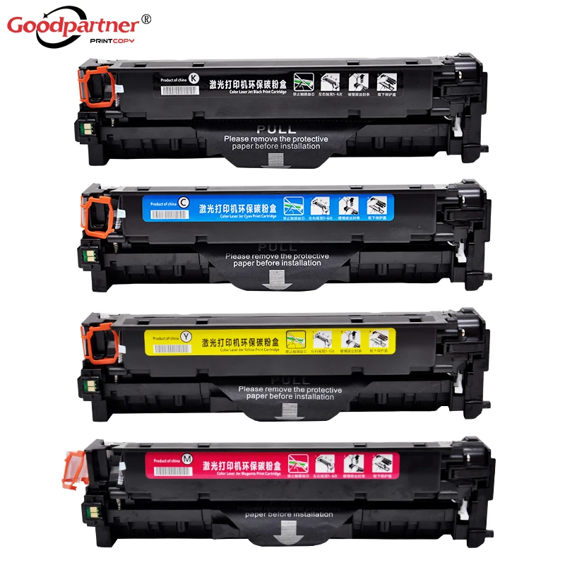 1 комплект 304A CC530A CC531A CC532A CC533A тонер картридж для HP Цвет LaserJet CM2320fxi CM2320n CM2320nf CP2025dn