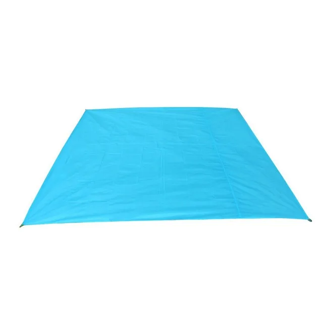 Blue Lona надувная кровать для prova dwaterproof agua ao ar livre piquenique praia acampamento esteira encerado bay jogar esteiras manta - Цвет: Blue
