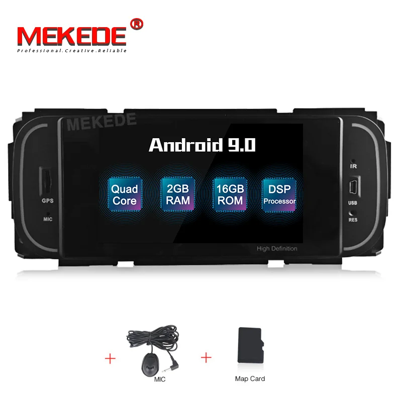 MEKEDE Android 9,0 автомобильный dvd-плеер для Chrysler/Dodge/ram/Jeep/Grand Cherokee с gps навигацией BT Радио FM AM RDS Аудио Видео - Цвет: model