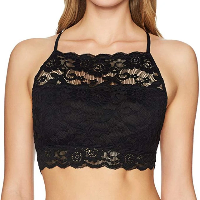 New Silk Tube Bra With Elastic Band Women Easy Clip-on Lace Solid