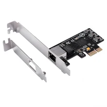 Сетевая карта PCI Express X1 RJ-45 порт 2,5G/1000 M/100 M/10 M гигабитный Ethernet адаптер Проводная сетевая LAN NIC карта для Deaktop Win10