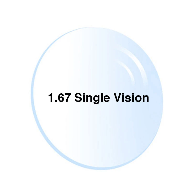 

Radiation Protection 1.67 High-Index Ultra-Thin HMC EMI Aspheric Anti-UV Myopia Hyperopia Clear Optical Prescription Lenses,2Pcs