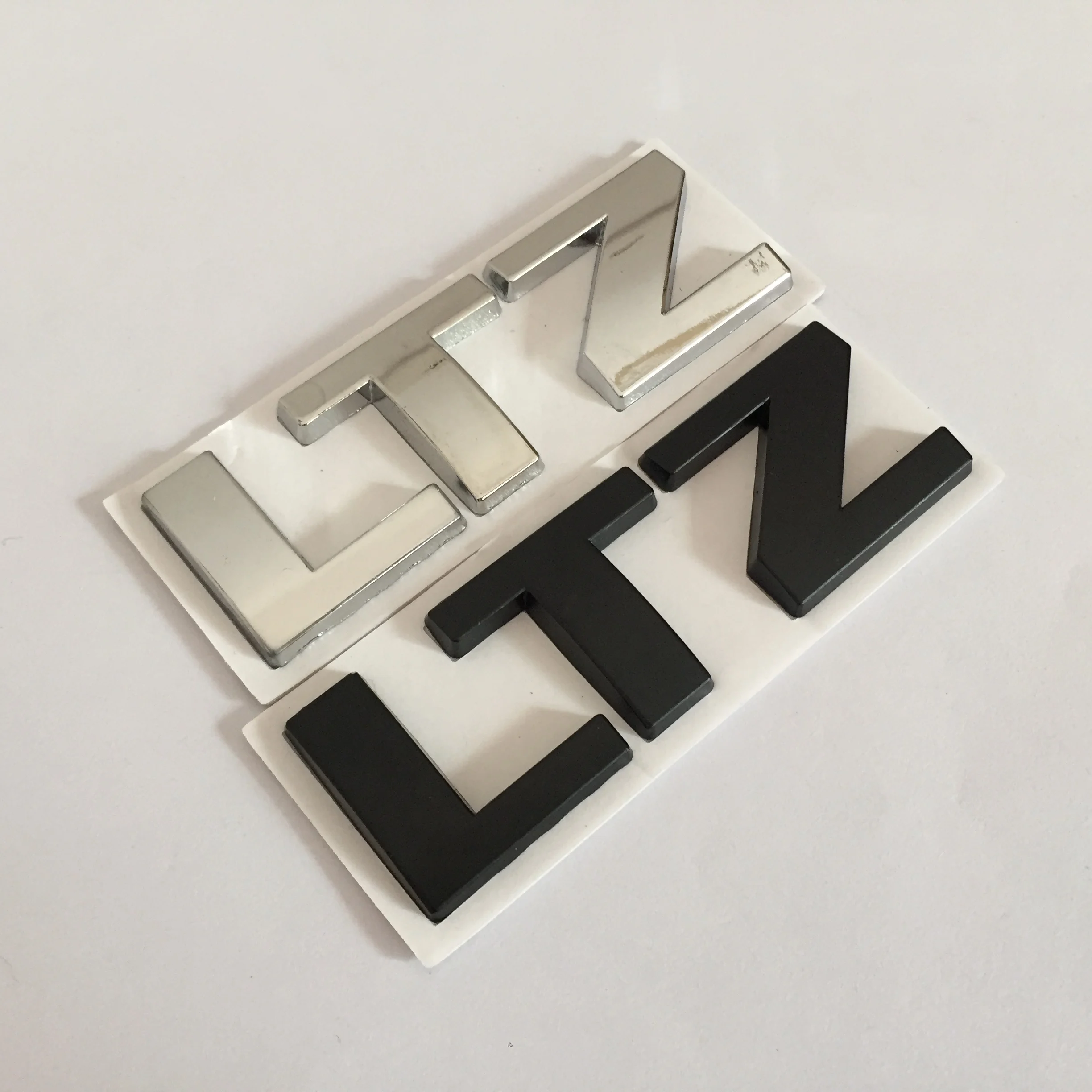 1 шт. 3D металлический LTZ заднего бампера магистрали Письмо Эмблема Стикеры