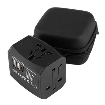 

Global pass conversion plug socket large 3USB converter plug travel power adapter Smart power
