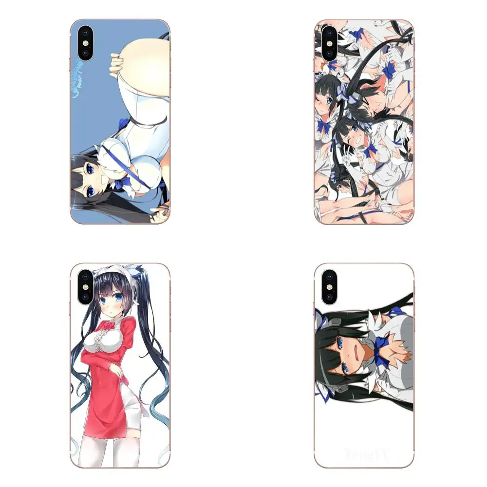 Для Xiao mi 3 4 4C 4i 5 5s 5X6 6X8 SE Pro Lite A1 Max x 2 Note прекрасный аниме Hestia Danmachi Hess Ti Ya сексуальный |
