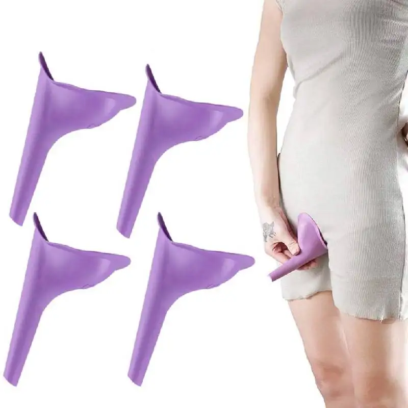 UK Portable Female Ladies Woman She Urinal Urine Wee Funnel Camping Travel Loo 