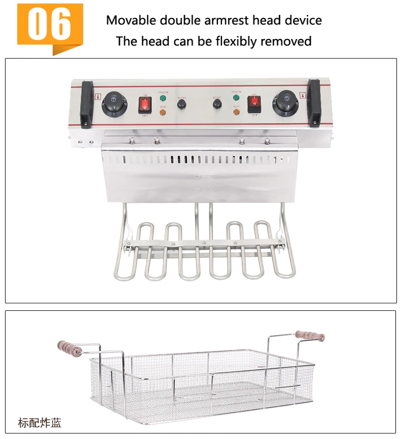 Restaurant equipment fryer 20L multi-function fryer 30L large capacity air fryer electric fryer