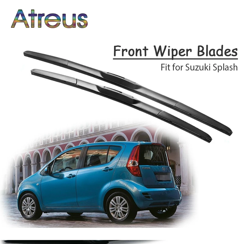 Atreus 2pcs High Quality Long Life Rubber Front Wiper Blades For Suzuki