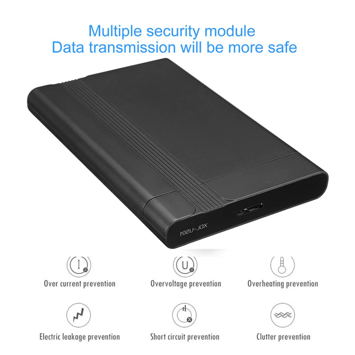 HDD чехол 2,5 SATA для USB 3,0 жесткий диск Корпус для SSD диск коробка-чехол на HDD Поддержка UASP HD внешний жесткий диск