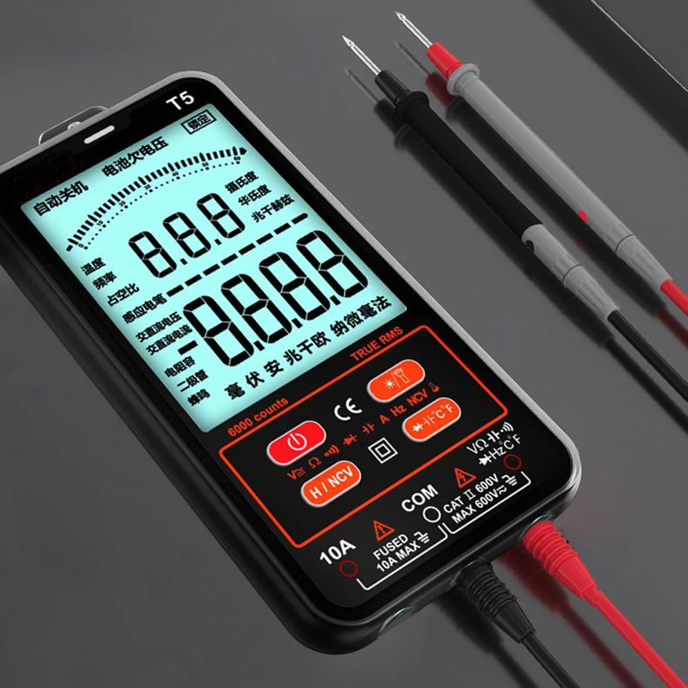 feeler gauges GROSAM Digital Multimeter Smart Mini Automotive Profesional Tester True RMS NCV AC DC Voltage Tester Portable multimetro T5 T1 radiation meter