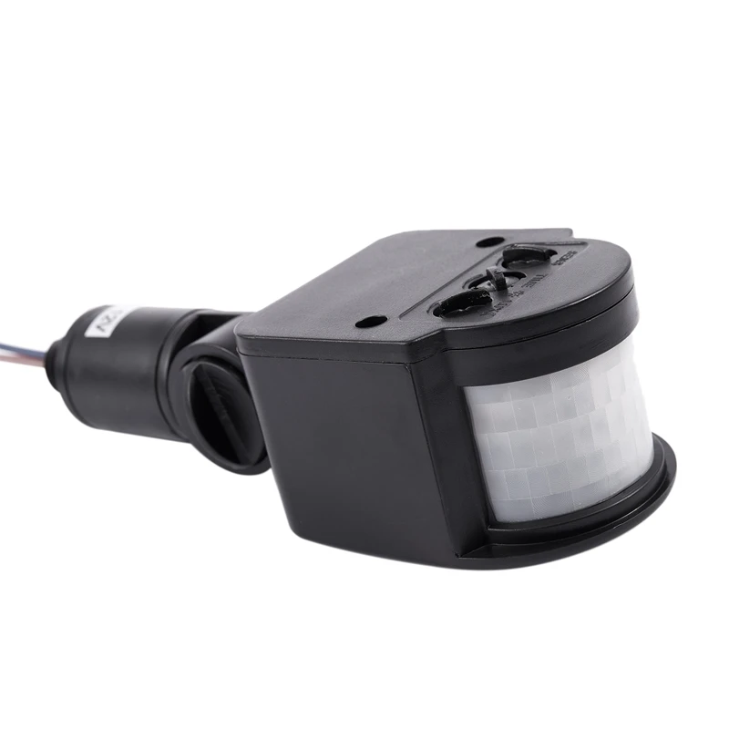 Горячий-Открытый 12V DC Автоматический инфракрасный PIR датчик движения переключатель светодиодный светильник, черный