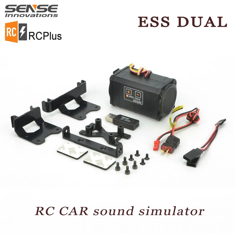 SENSE ESS-DUAL 2 Speakers Engine Sound Simulator for RC