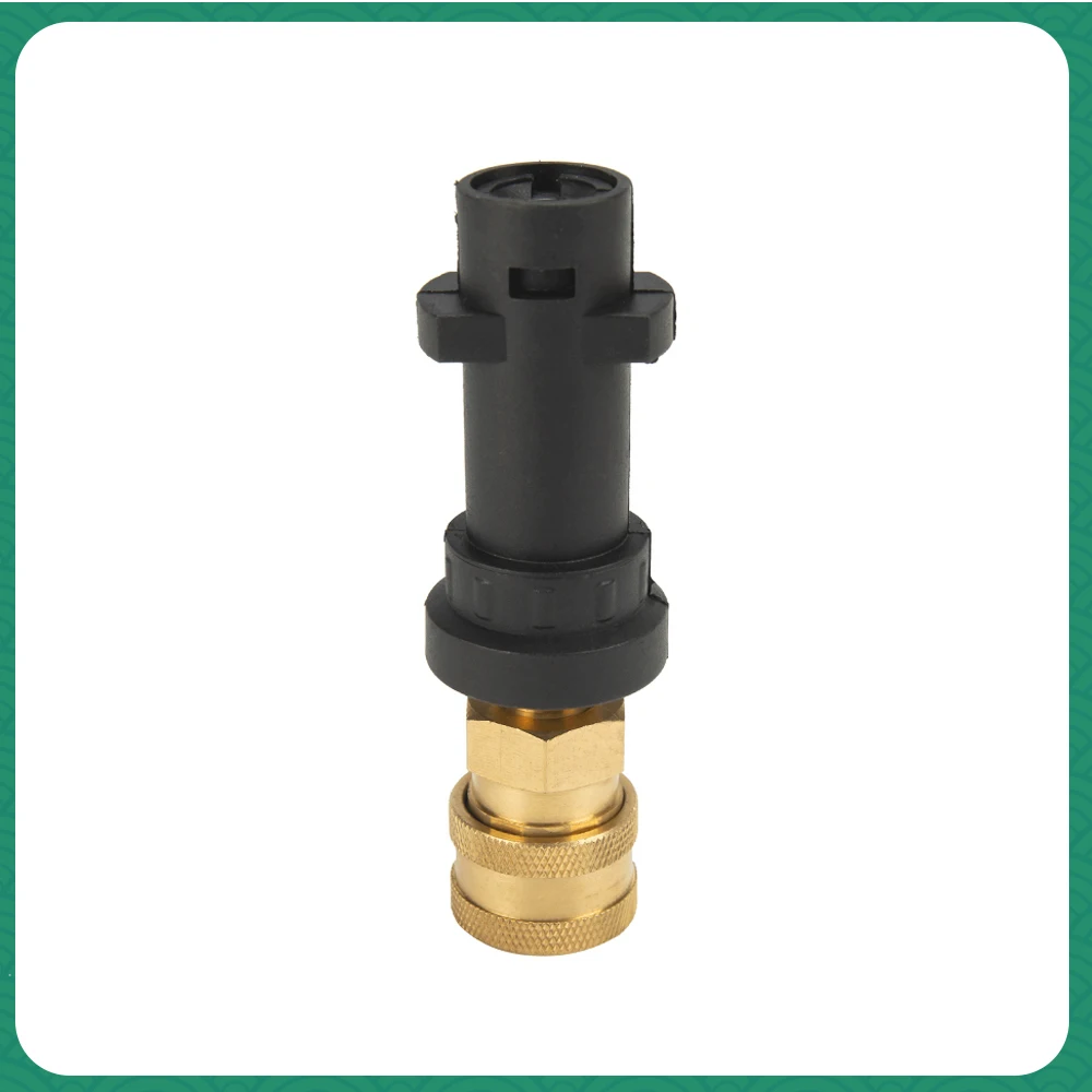 Adapter for Karcher K to 1/4''inch Quick Release Pressure Washer Gun Lance Kit· 