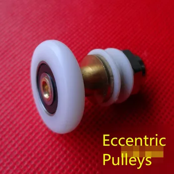 

8PCS 19/23/25/27mm Diameter Shower Glass Sliding Door Hanging Wheel Roller Bathroom Sliding Cabinet Eccentric Pulleys