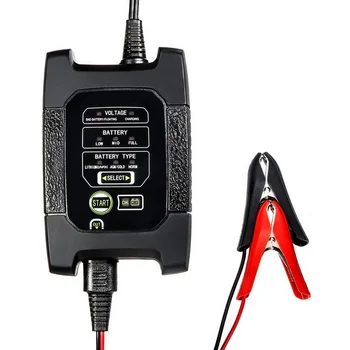 

Smart Dc 6v &12v Car Battery Charger With Led Display Provide Visual State-of-charge Waterproof Car Charger Metal Battery Test