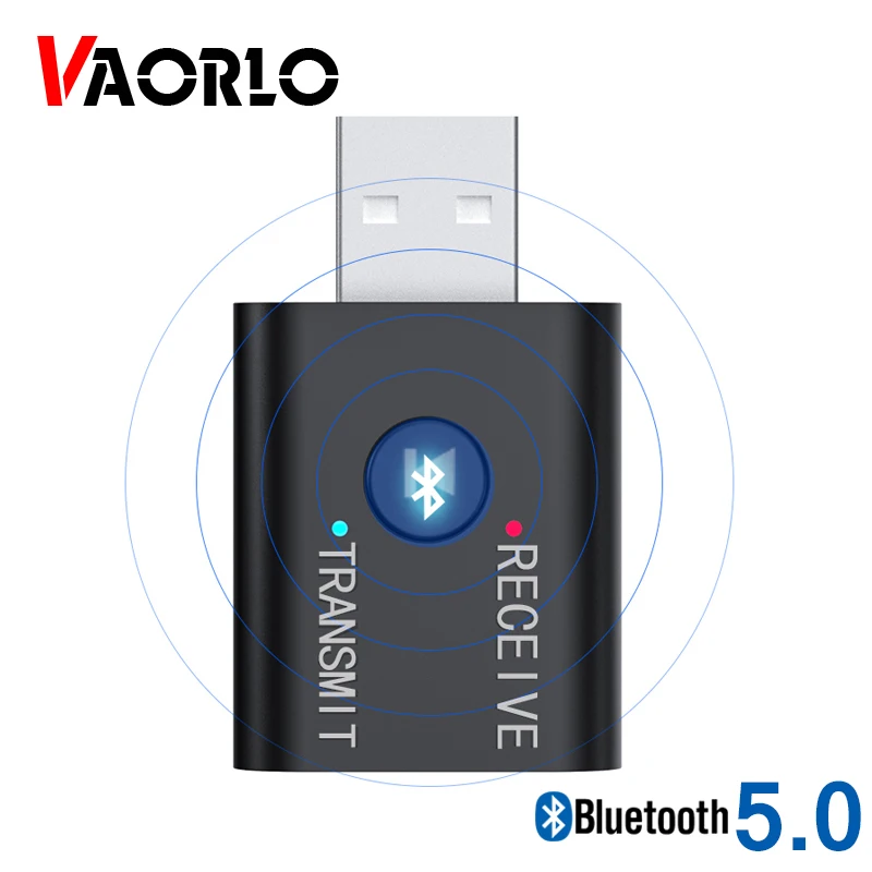 VAORLO Bluetooth 5,0 аудио приемник передатчик Мини 3,5 мм разъем AUX USB стерео музыка беспроводной адаптер для ТВ автомобиля ПК наушники BT|Беспроводные адаптеры|   | АлиЭкспресс