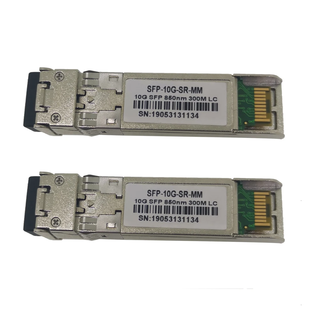 10G SFP+ многорежимный дуплекс 1310nm LC разъем 300m двойной волоконный 10G SFP moudle приемопередатчик одномодовое волокно