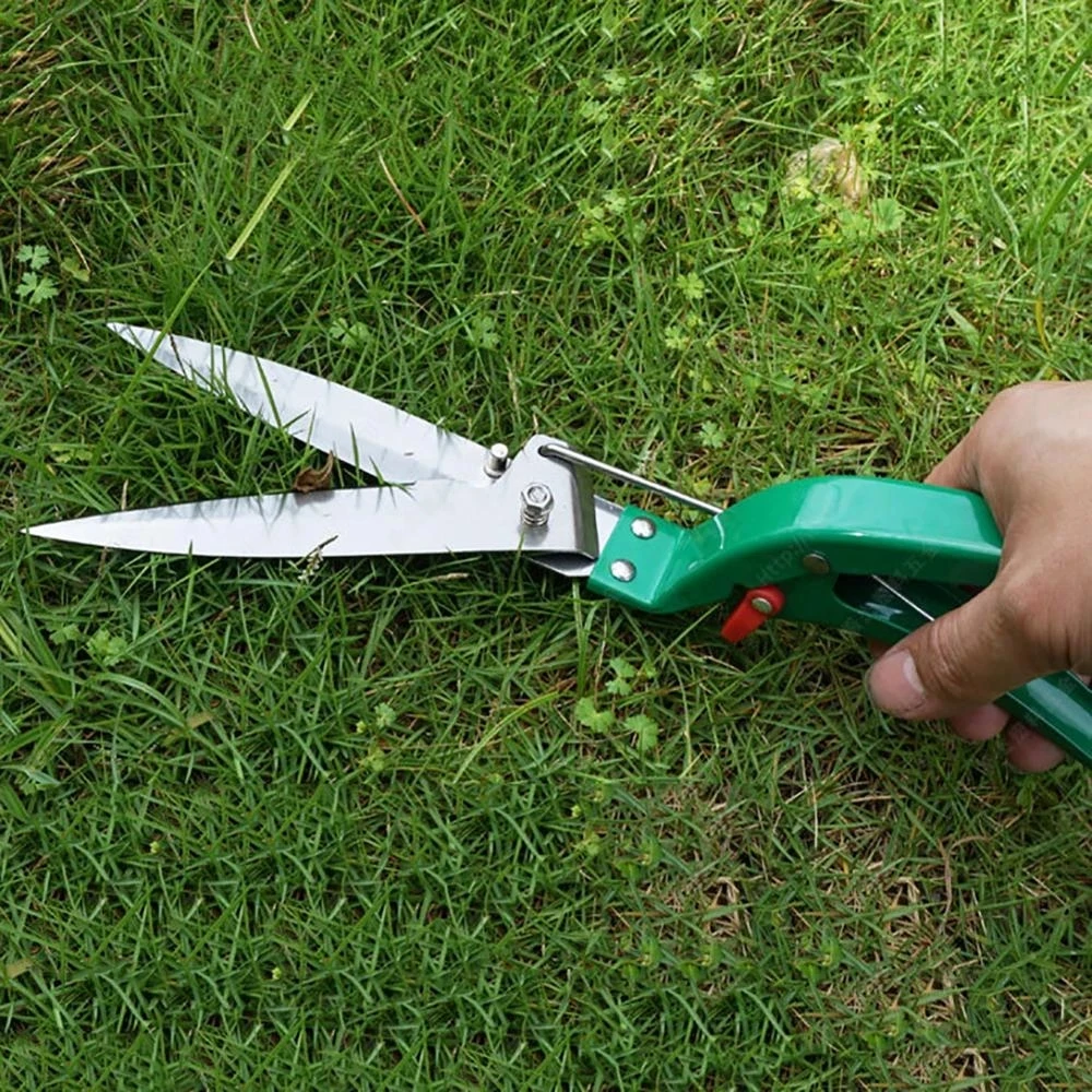 10 Pcs Garden Tools Set Stainless Steel Manual Control Tools with Carrying Case Shovel Rake Scissors Watering Hand