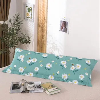 

Multicolor Floral Pillow Case Long Pillow Cover Skin-friendly Pillowcases Breathable Pillow Cases for Bed Sofa Decor