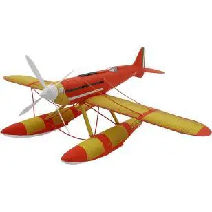 

Water Airplane M acchi M. C.72 Paper Model Aviation Paper Model Handmade DIY Activity Paper Folding