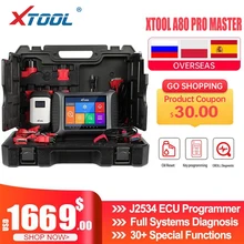 XTOOL A80 pro мастер оригинальный OBD2 автомобильный диагностический инструмент VCI J2534 программатор ЭБУ кодирования PK 908P сканер Пожизненное бесплатное обновление XTOOL A80 pro мастер оригинальный OBD2 автомобильный диагностический инструмент VCI J2534 программатор ЭБУ кодирования PK 908P сканер Пожизненное бесплатное обновление