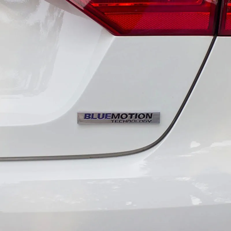 Металлическая Автомобильная наклейка Blue Motion для Volkswagen VW Polo Tiguan Passat B5 B6 B7/Golf 4567 MK4