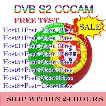 

DVB S2 Portugal Spain stable cccam 6lines for Europe support Portugal Germany Netherlands ccam satellite receiver cccam server
