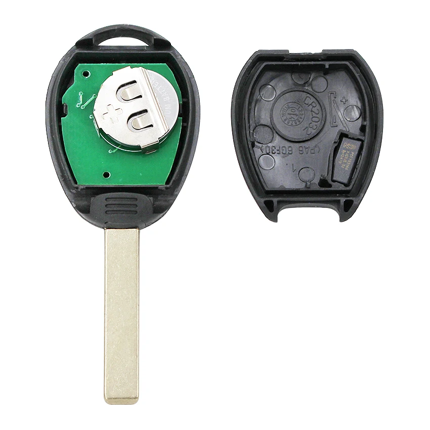 2 кнопки дистанционного брелока в комплекте 433 МГц ID73 чип для BMW Mini медь 2002-2005