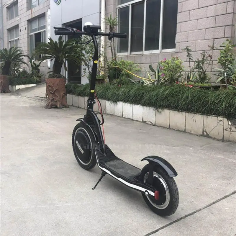 Daibot Electric Scooter Foldable Two Wheels Electric Scooters 16 Inch 350W 36V Scooter Electric Off Road BlackRed For Adults  (18)