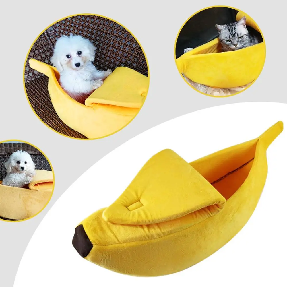 Banana Dog Cat Bed House for Cats Puppy Dog Cozy Puppy Kennel Warm Pet Basket Mat Beds Cat House Pet Supplies Banana Dog Cat Bed House for Cats Puppy Dog Cozy Puppy Kennel Warm Pet Basket Mat Beds Cat House Pet Supplies
